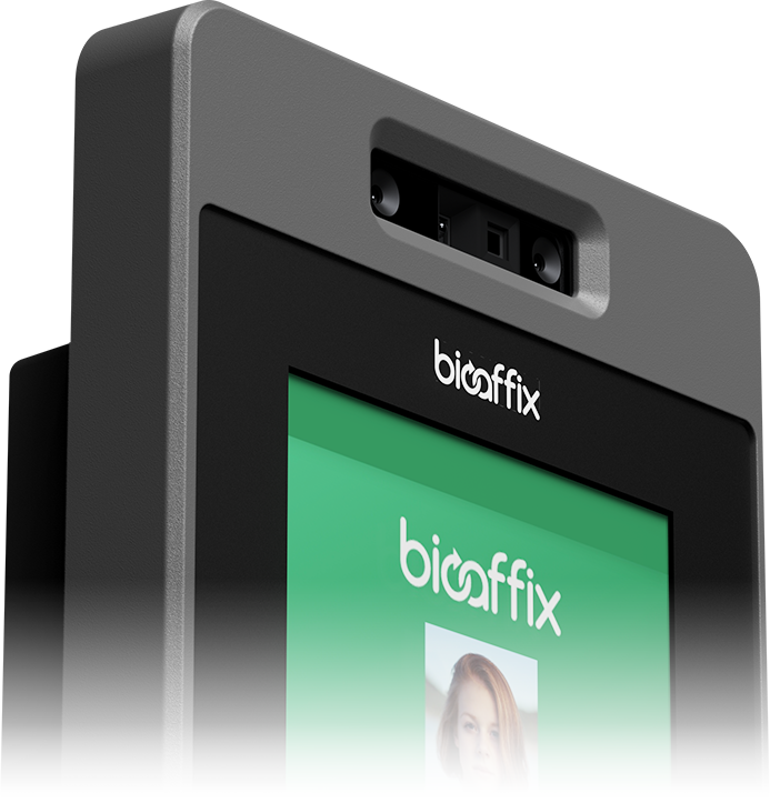Side view of the device casing and camera of BioAffix Gate Vision